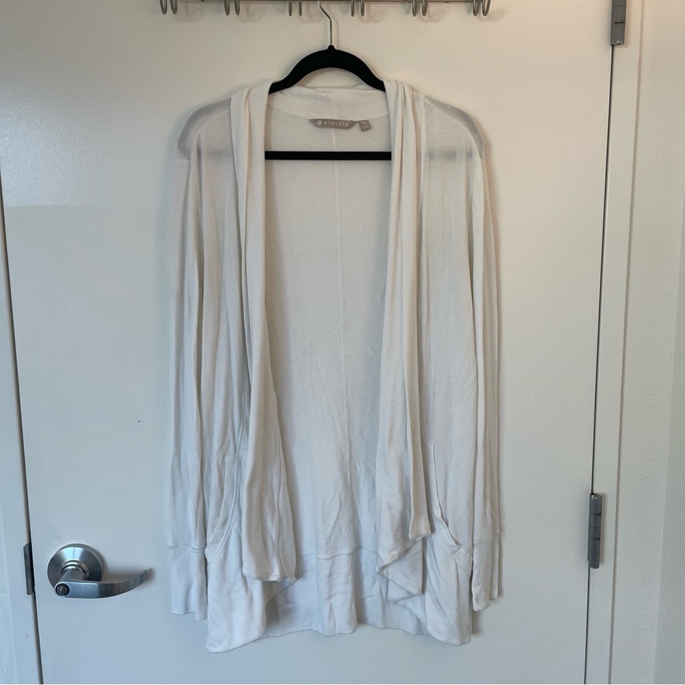 Athleta Cream Women's Cardigan